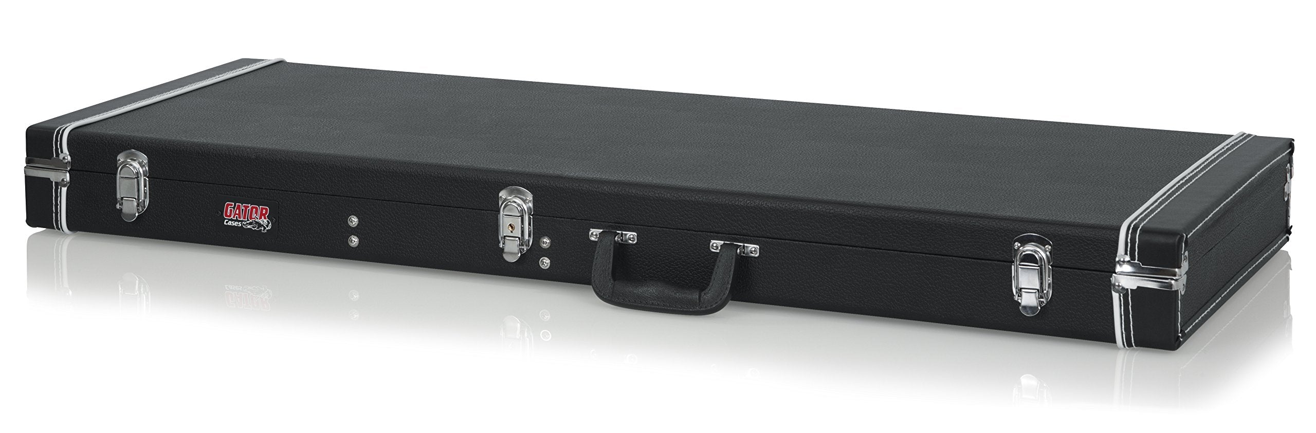 Gator Cases Deluxe Wood Case for Jaguar/Jazzmaster Style Electric Guitars (GW-JAG)